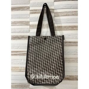 Lululemon Small Holiday 2025 Logo Reusable Shopping Bag New